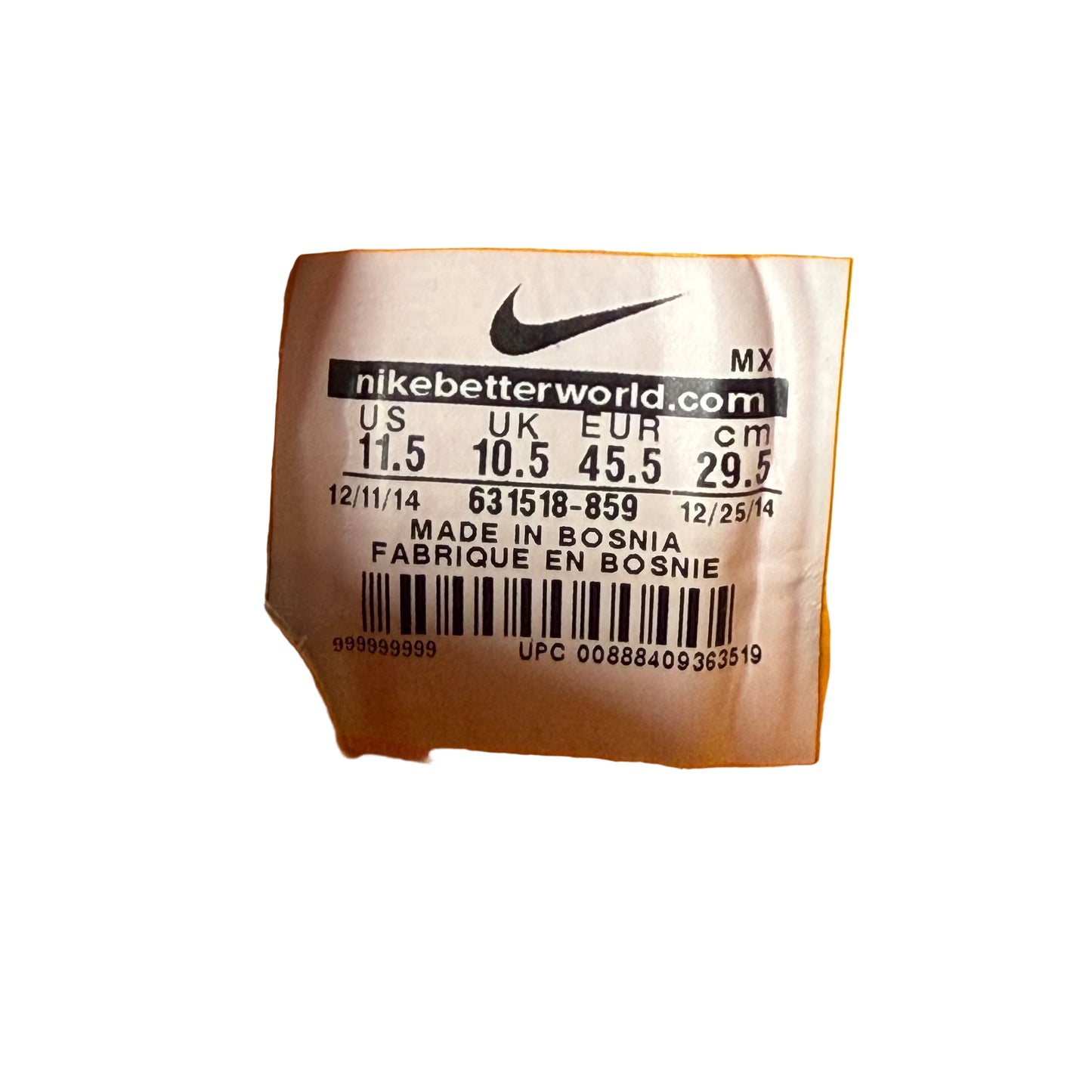 Nike Tiempo Legend V FG (Player Issue Made In Bosnia)