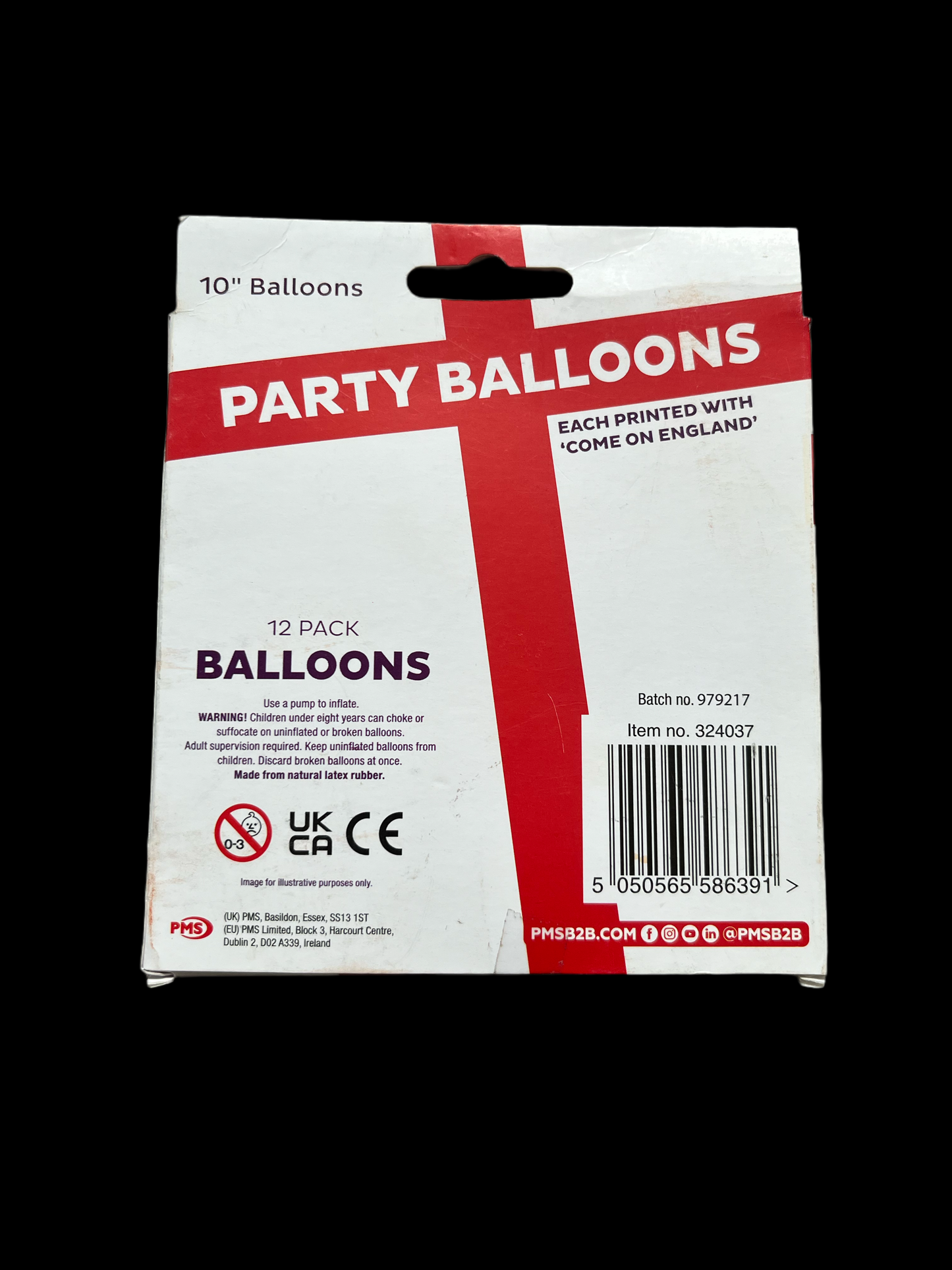 England party balloons